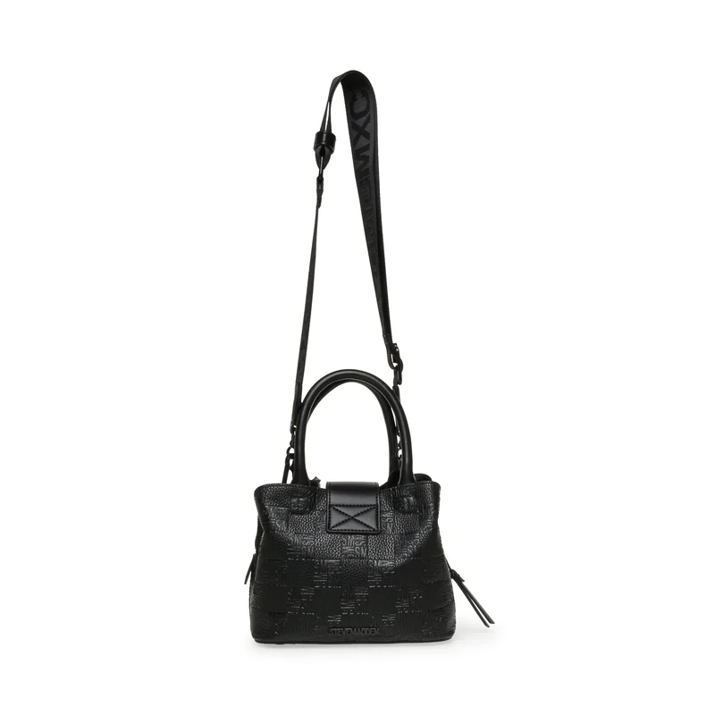 STEVE MADDEN Steve madden tenor-c women's black/black satchel bag